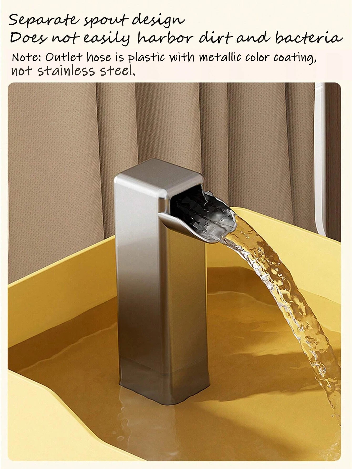Cat Water Fountain Auto Filter Transparent Cat Drinker