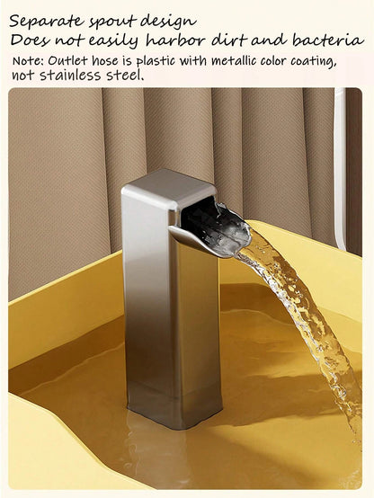 Cat Water Fountain Auto Filter Transparent Cat Drinker
