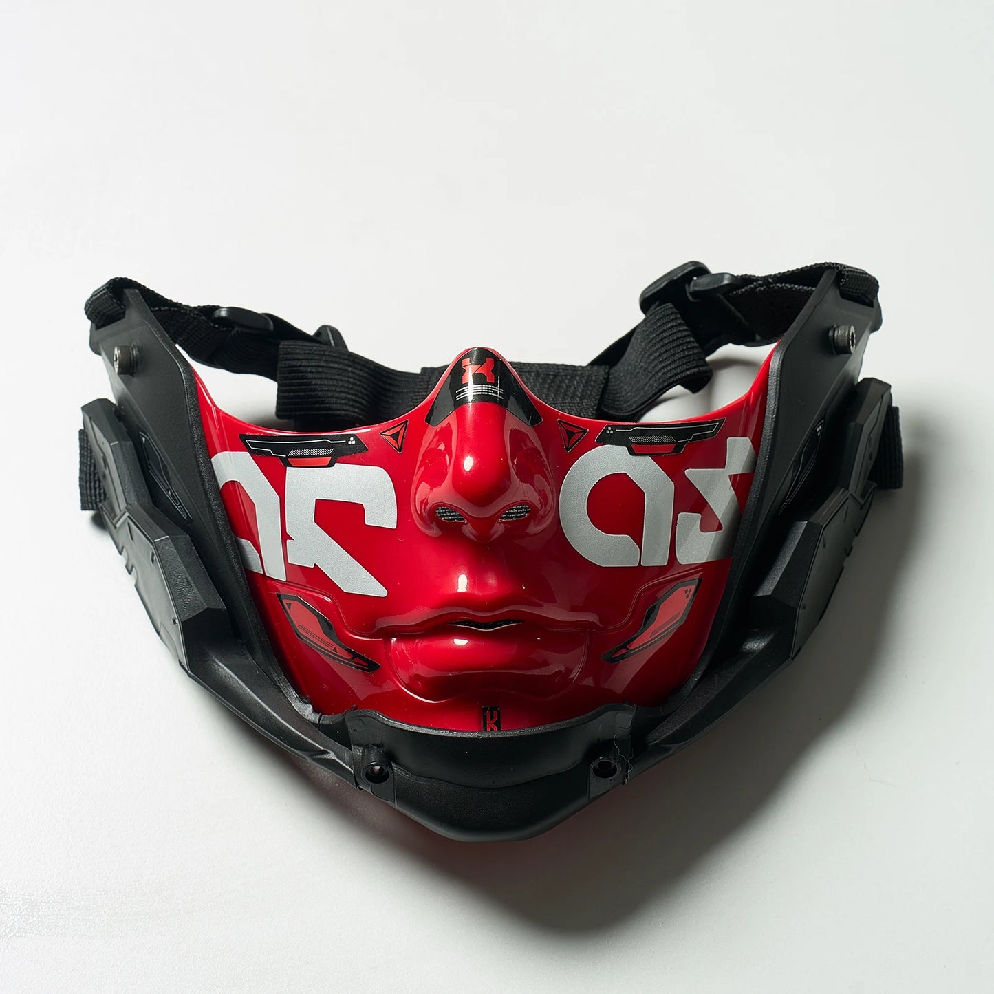 Cyberpunk Half Face Mask Mecha Style Halloween