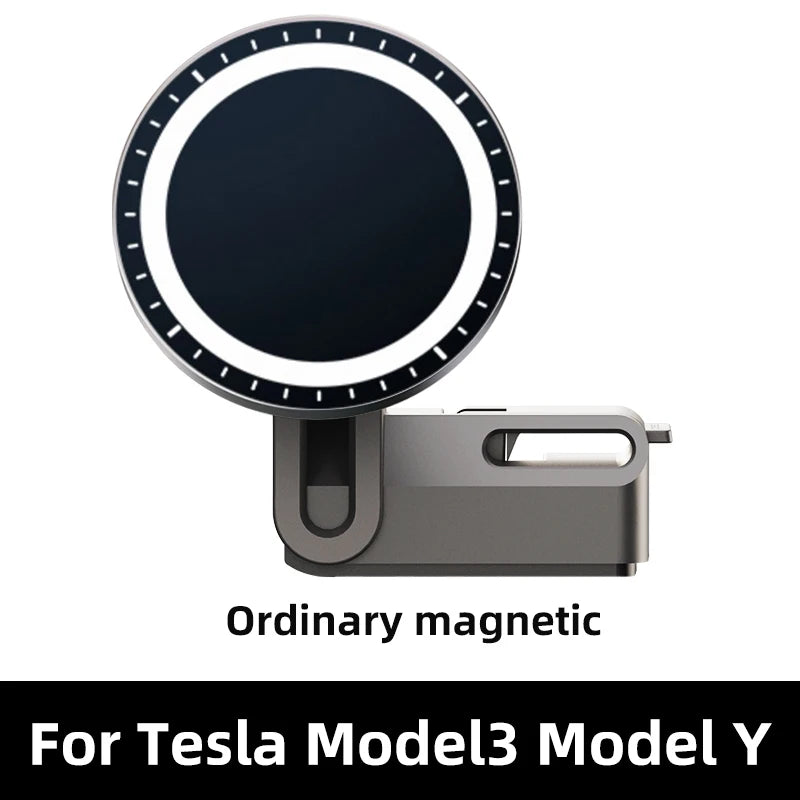 Magnetic Wireless Car Charger Mount Adsorbable Holder