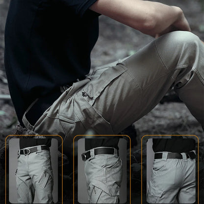 Asian Size Men City Pants Cargo Trousers Multi-pocket