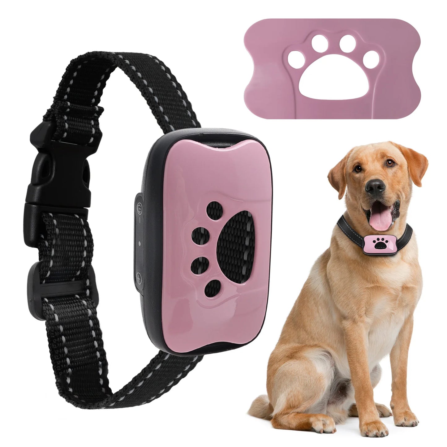 Pet Anti Barking Device USB Rechargeable Training Collar