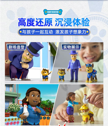 Original Paw Patrol Mayor Goodway Figure Set Children Toy