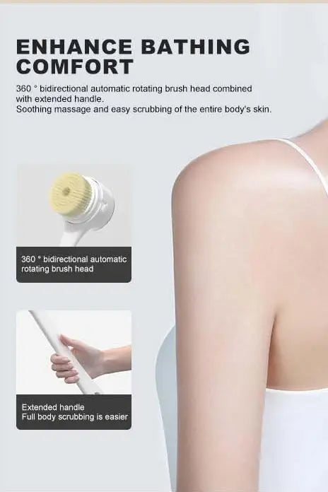 NEW Electric Shower Body Cleaning Brush