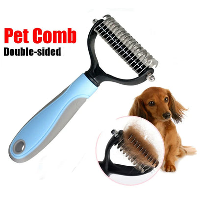 Pet Hair Removal Comb Brush Dog Grooming Shedding
