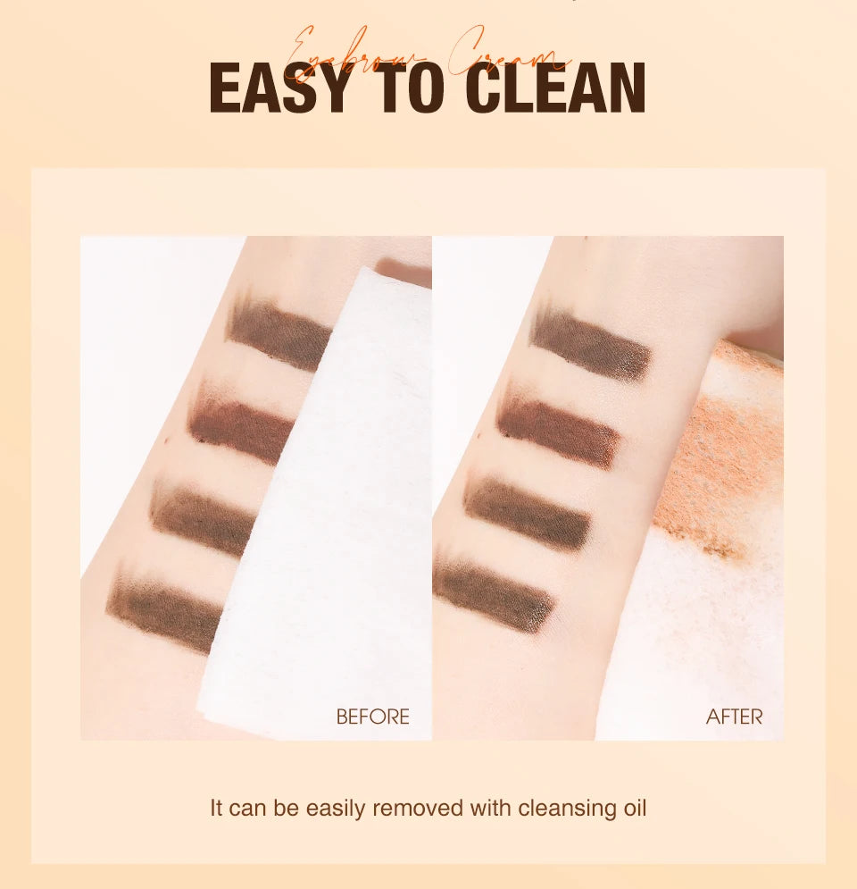 O.TWO.O Eyebrow Pomade Brow Natural Waterproof Makeup
