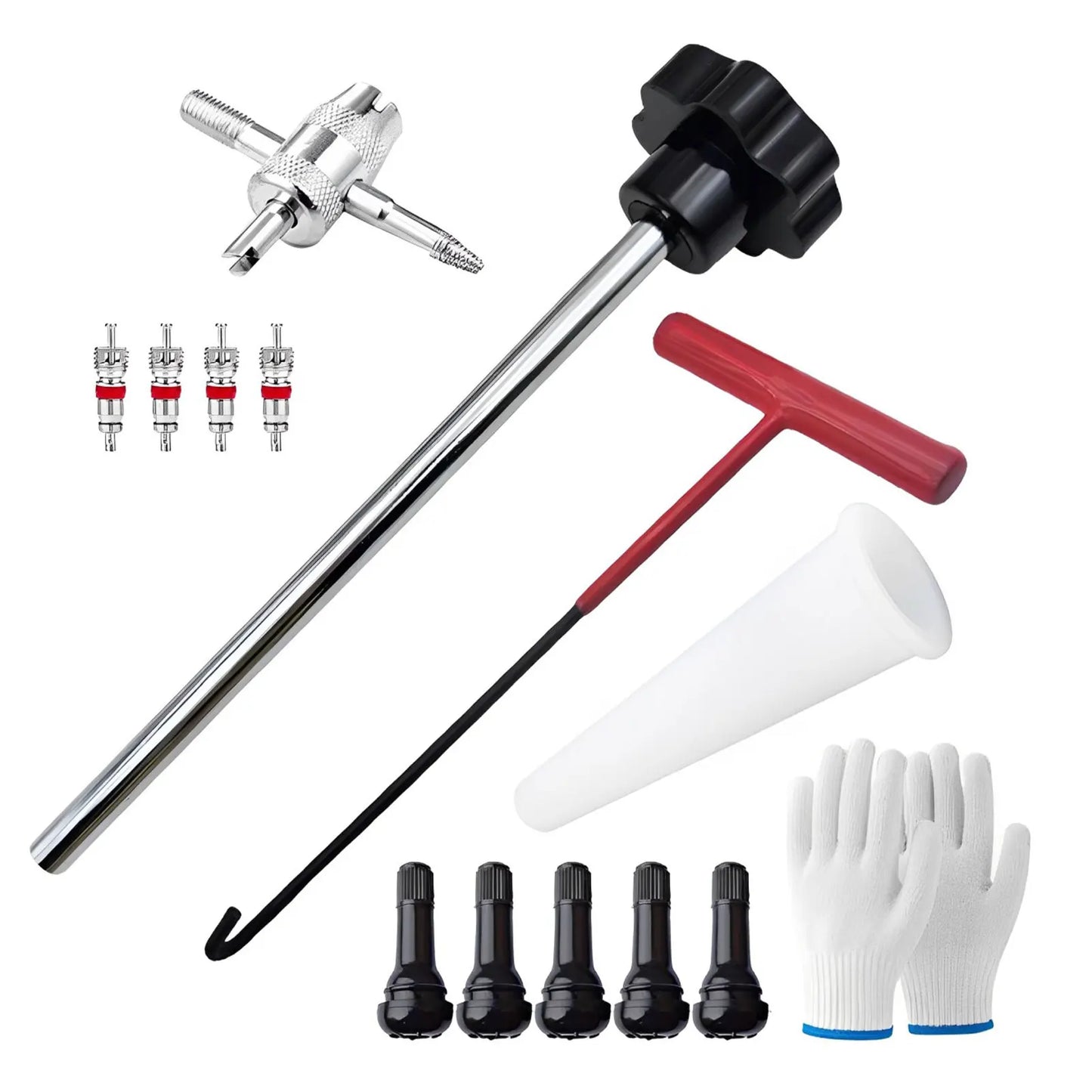 Quick Change Tire Valve Tool Kit Valve Stem Tire Valve Stem