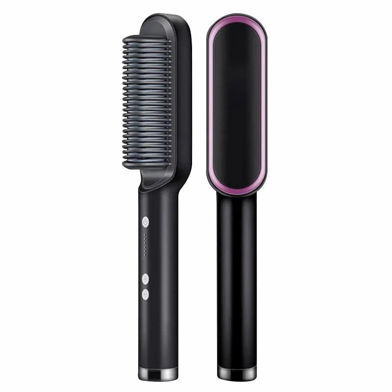 Portable Multi Electric Hair Brushes Hair Straightening