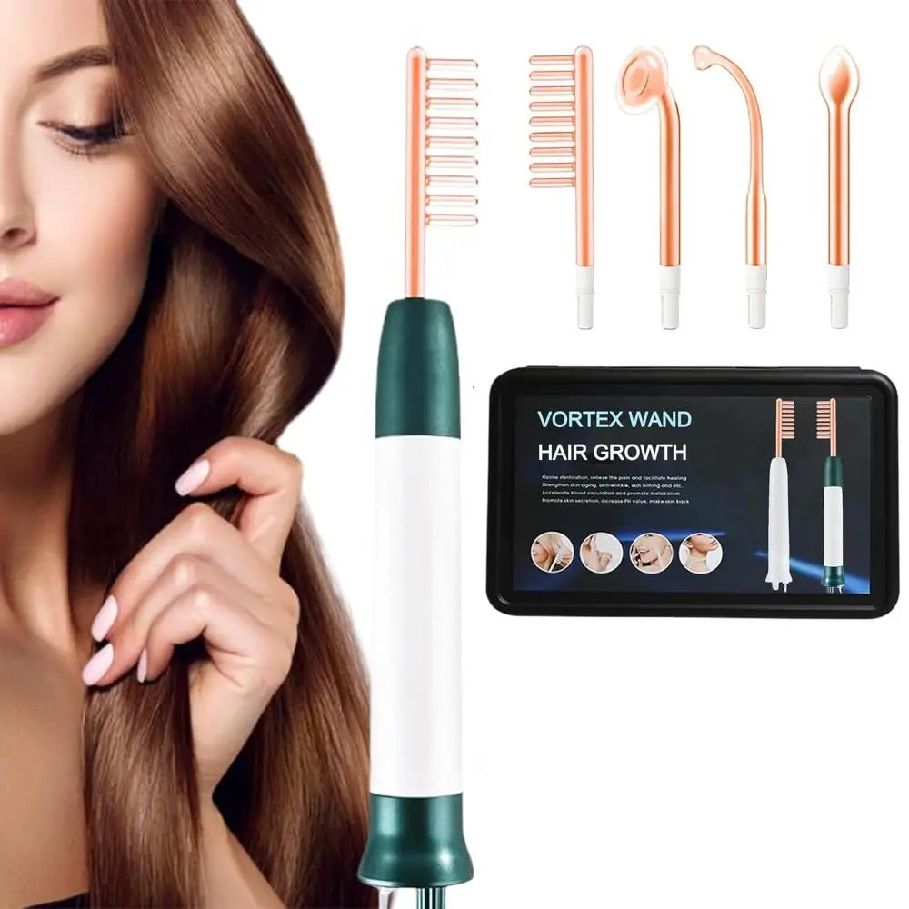 Nourishes Hair Roots Vortex Comb Bundle 4 Settings High Frequency