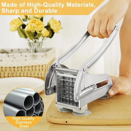 Stainless Steel Manual Potato Cutter French Fries Slicer