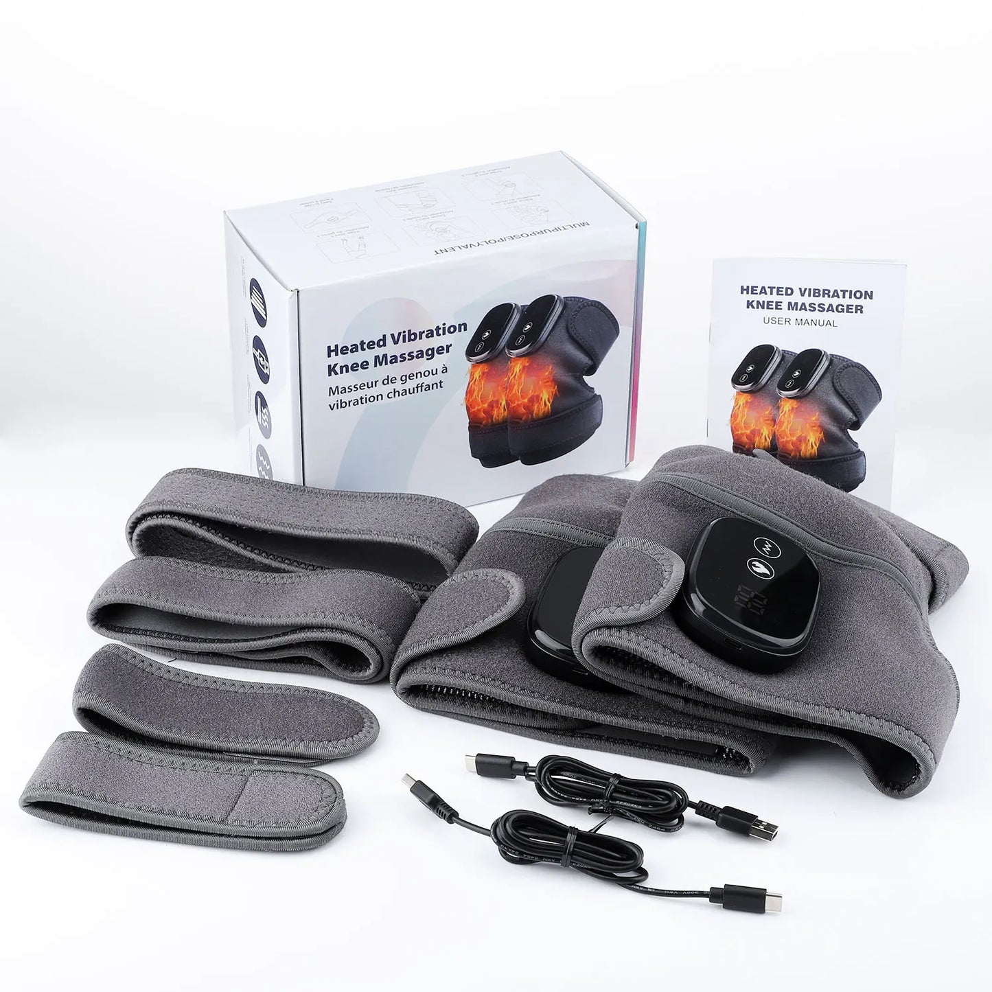 Electric Heating Knee Massager Joint Knee Leg Pad