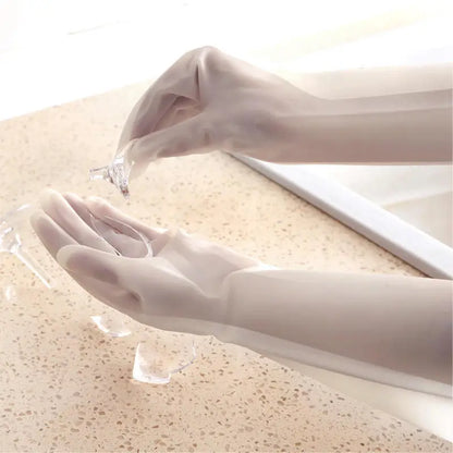 Waterproof Rubber Latex Housework Cleaning Gloves