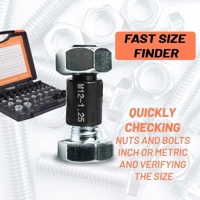 Nut and Bolt Thread Checker Aluminums Thread Checker