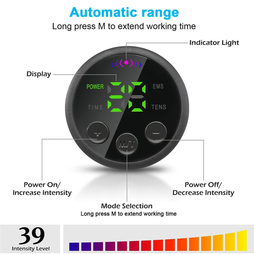 Intelligent EMS Belt Massage Set Full Body Muscle Stimulation
