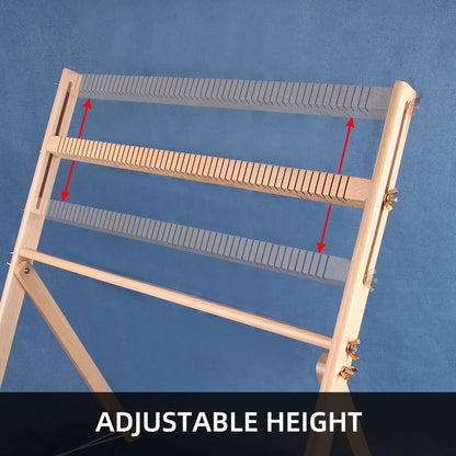 Wood DIY Weaving & Knitting Loom Machine, Wooden Frame
