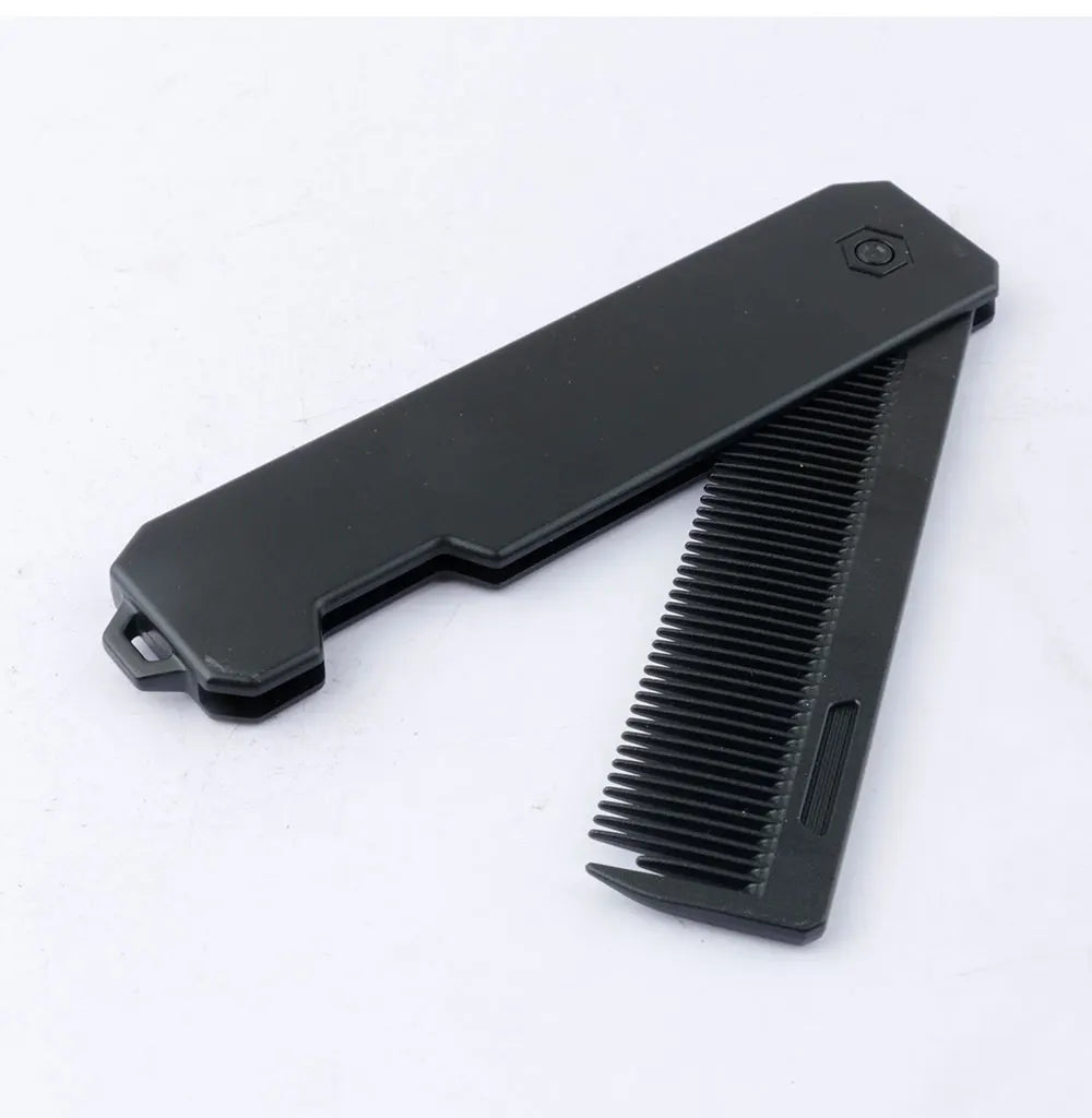 Multifunctional Folding Hair Comb Wide Tooth Oil
