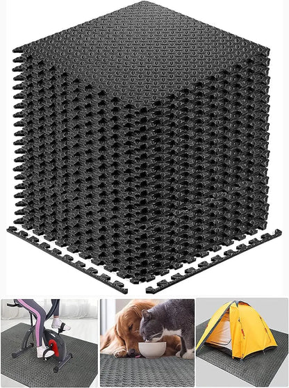 Puzzle Fitness Mat EVA Interlocking Foam Floor Tiles Sports