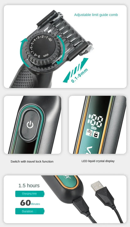 VGR Razor Professional Shaver Portable Body Hair Trimmer