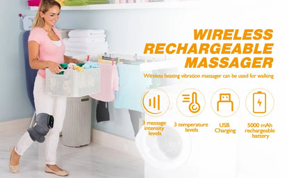 Electric Heating Knee Massager Joint Knee Leg Pad