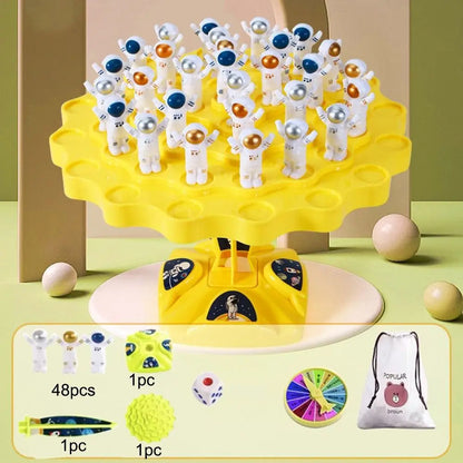 Fun Astronaut Frog Balancing Toy Balance Tree Puzzle Toy