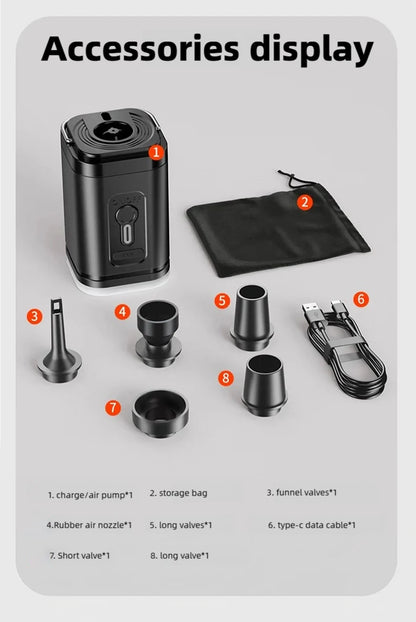 YIJU Wireless Inflation Pump Portable Outdoor Air Pump