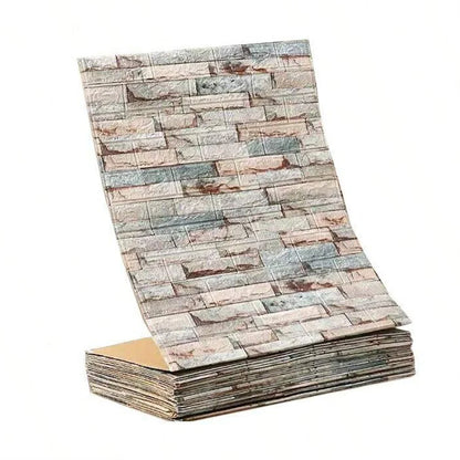 3D Self-Adhesive Wallpaper 70cm*1/5/10m Continuous Waterproof