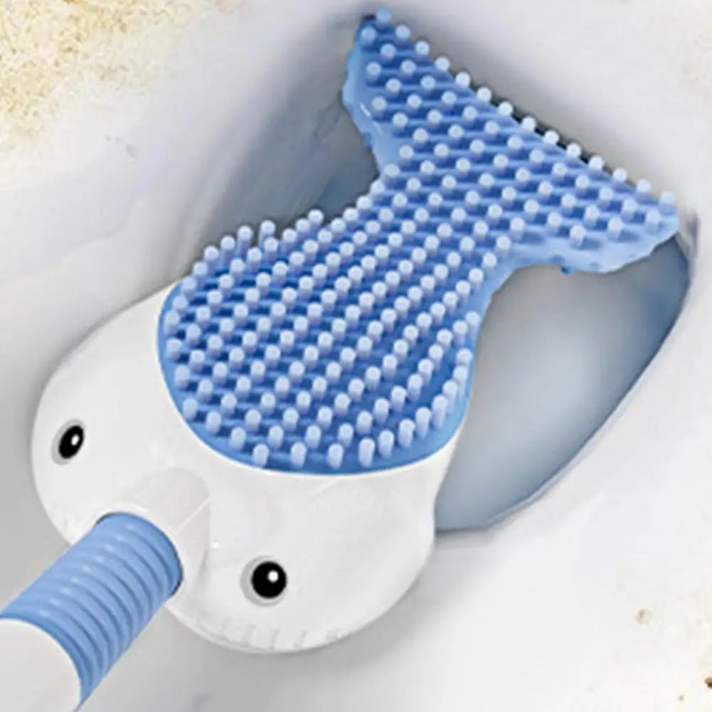 Squirt Whale Toilet Brush 360-Degree Cleaning Brush