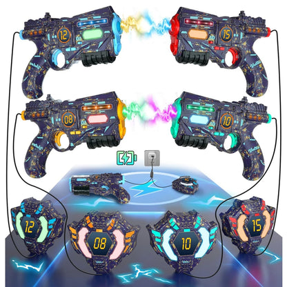 Rechargeable Real-time Data SYNC Laser Tag Sets