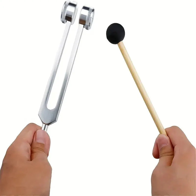 Tuning Fork Set Weighted Bio-Acoustic Tuning Fork