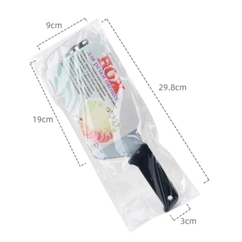 Vegetable Slicer Knife Stainless Steel Double Slice Blade