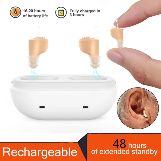 Hearing Aid Rechargeable Digital Hearing Aids