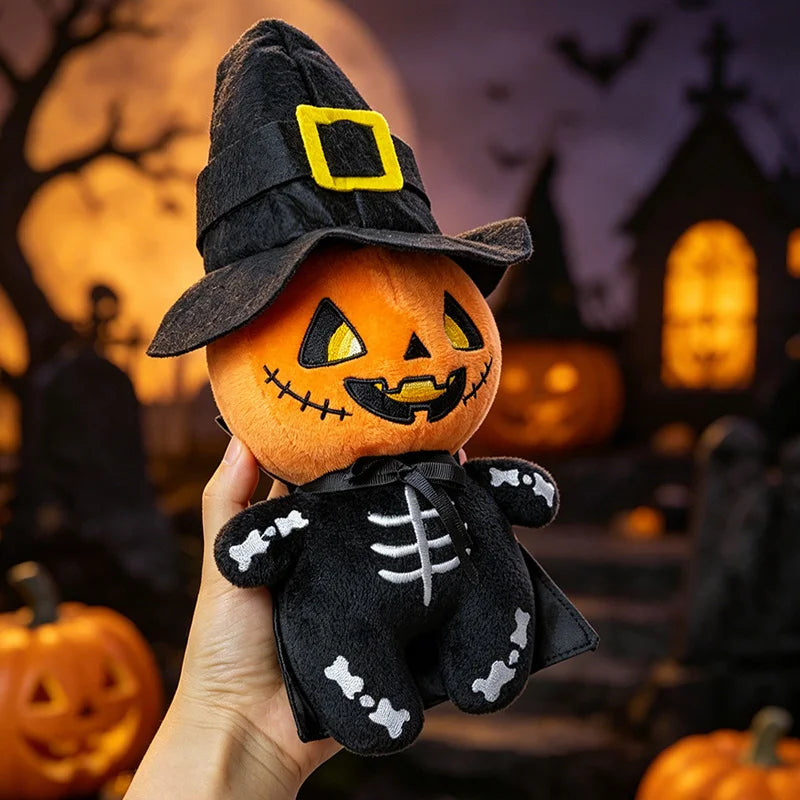 Halloween Festival Doll Pumpkin Skeleton