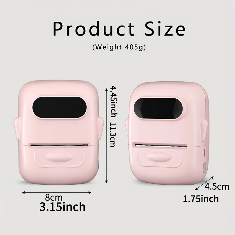 Thermal Label Printer P50 Portable Bluetooth Wireless