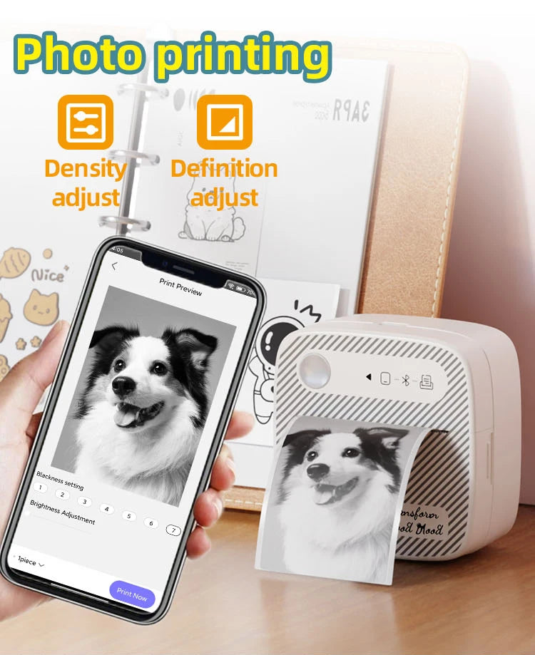 B3 Portable Mini Printers Wireless Bluetooth Inkless