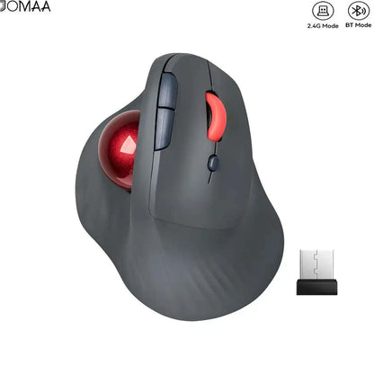 Wireless Trackball Ergonomic Mouse Rechargeable