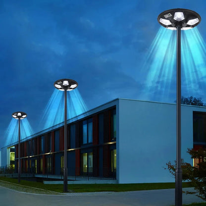 Solar Flood Lights Outdoor Security Lights for Parking Yard