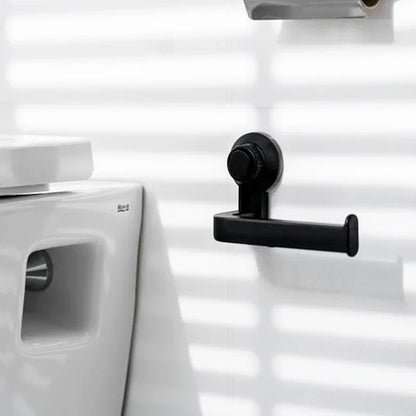 Suction Cup Toilet Paper Holder Wall Mount No Punching