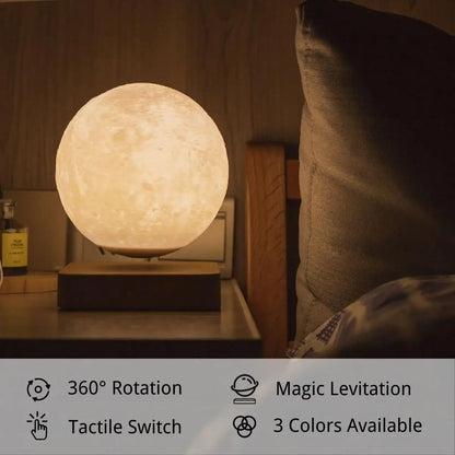 Levitating Moon Lamp, Magnetic Floating Moon Lamp