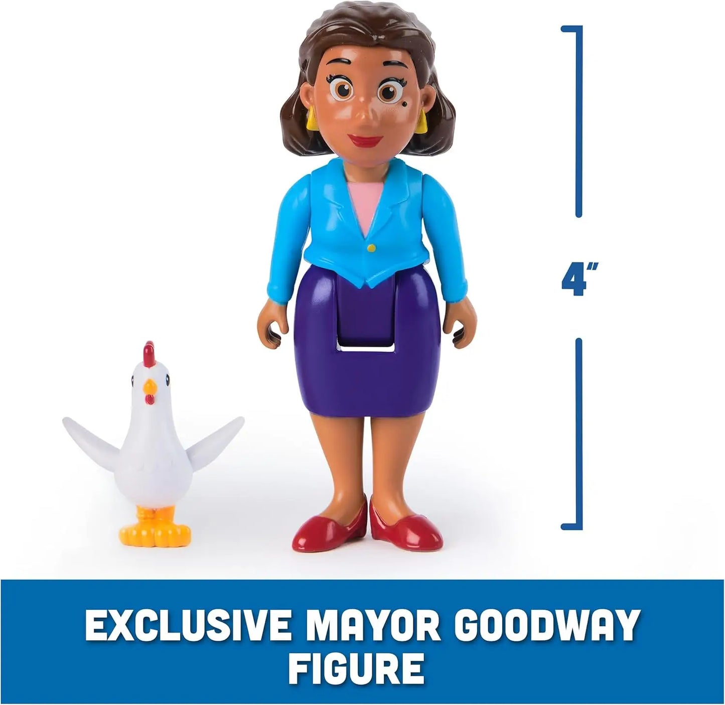 Original Paw Patrol Mayor Goodway Figure Set Children Toy
