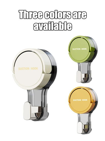 Strong Vacuum Suction Hooks Traceless No-Drilling Adhesive