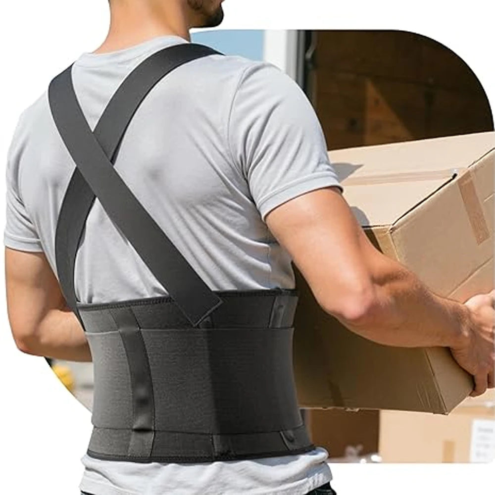 Heavy Duty Back Brace for Lifting - Lower Back Pain