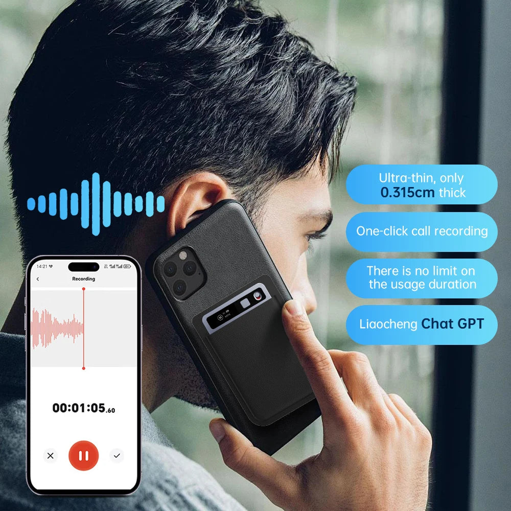 AI Voice Recorder Audio Phone Call Recording ChatGPT-4 App