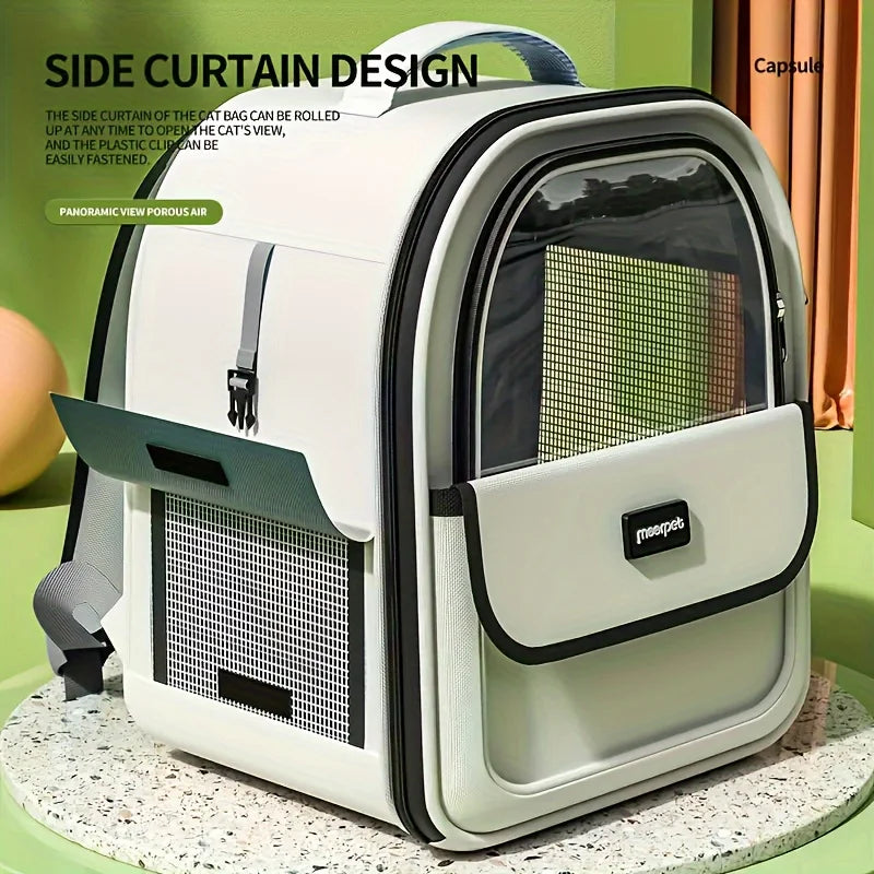 Pet Backpack Outdoor Transparent Capsule