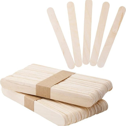 Colored Ice Cream Popsicle Stick Wooden Popsicle Sticks