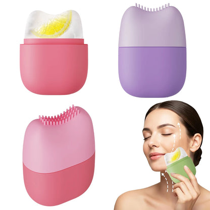 Ice Roller for Face & Eye Face Massage Silicone Ice Mold