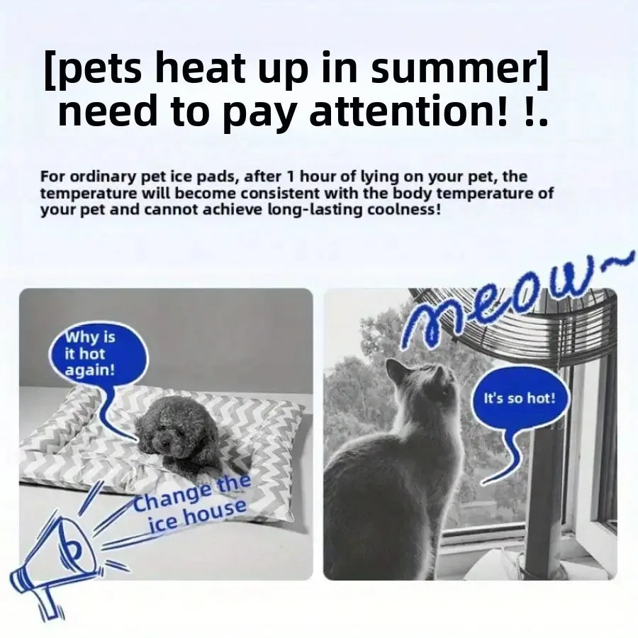 Ice House Pet  Air Conditioning BED Summer Cooling Nest
