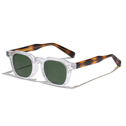 HBK New Square Retro Sunglasses Men Fashion