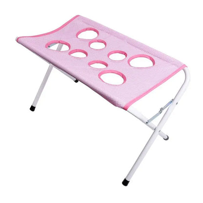 Pet Grooming Hammock Stand Foldable Cat Dog Bathing Rack
