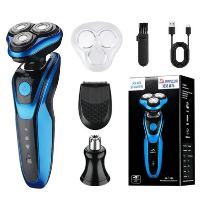 Electric Shaver Full Body Washable Shaver Men's Multifunctional