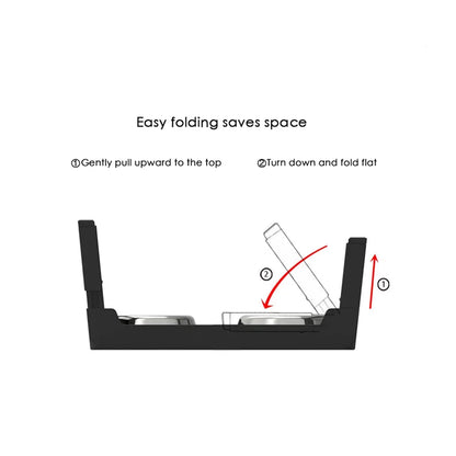 Elevated Dog Feeder Bowls Adjustable Raised Stand